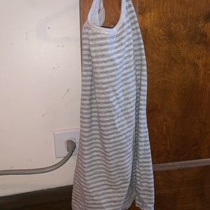 Hollister halter striped tank top